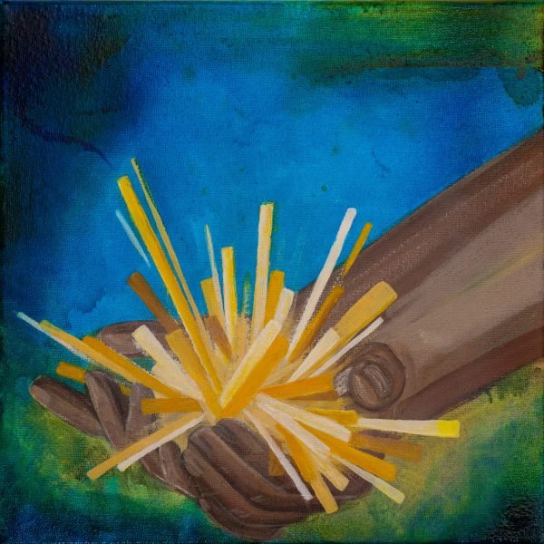 “What’s in Your Hand?” Original, Mixed Media Series On Canvas - Image 11