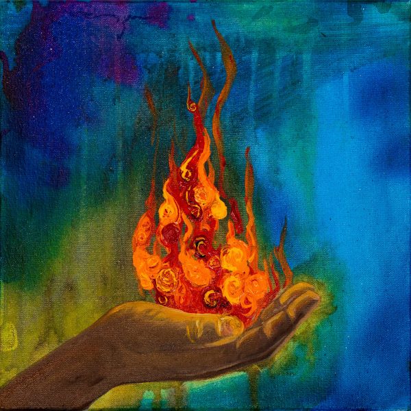 “What’s in Your Hand?” Original, Mixed Media Series On Canvas - Image 10