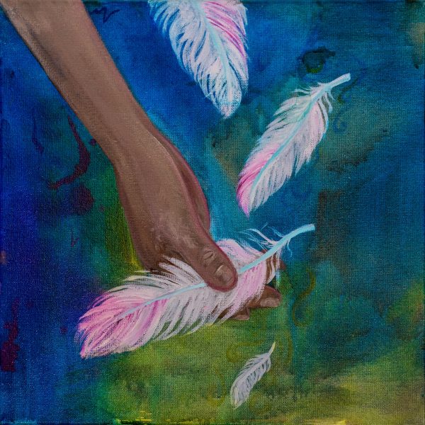 “What’s in Your Hand?” Original, Mixed Media Series On Canvas - Image 6