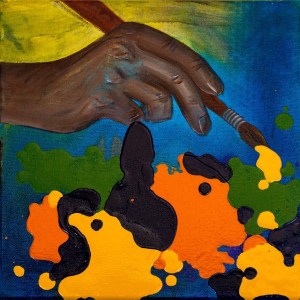 “What’s in Your Hand?” Original, Mixed Media Series On Canvas - Image 8