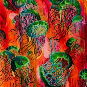 "Wonder Jellyfish" - Fine Art Print (2 sizes)