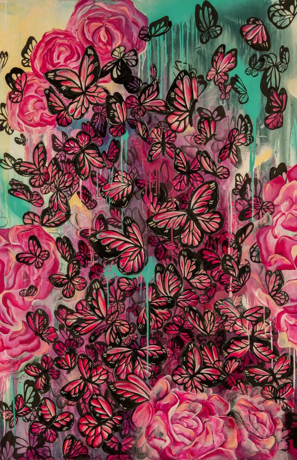 "Wonder Butterfly [Pink]" - Fine Art Print (2 Sizes)